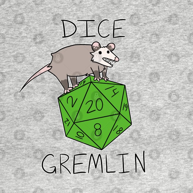 Dice Gremlin by Beepsweets